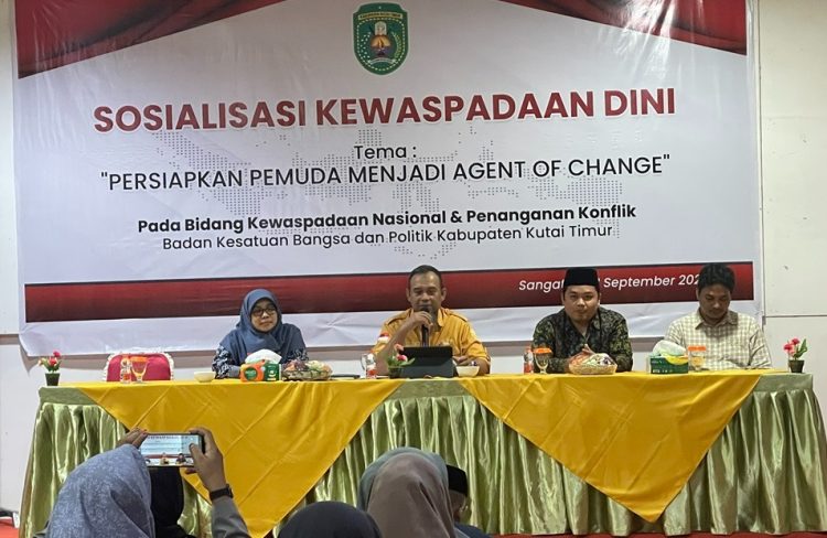 Pemuda Kutai Timur Siap Jadi Agent of Change, Kesbangpol Bakar Semangat