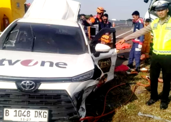 Tiga Crew Tim Liputan TVOne Meninggal Dunia Ditabrak Truk