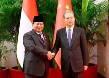 Presiden Prabowo Bertemu Ketua Kongres Rakyat Nasional Tiongkok, Zhao Leji