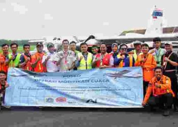 Antisipasi Curah Hujan Tinggi, BPBD Jakarta Lakukan Modifikasi Cuaca Tahap Ketiga