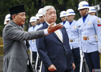 Kunjungan Kehormatan Menhan Jepang Gen Nakatani